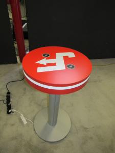 MOD-1462 Portable Bistro Charging Table with Wireless Charging Pads